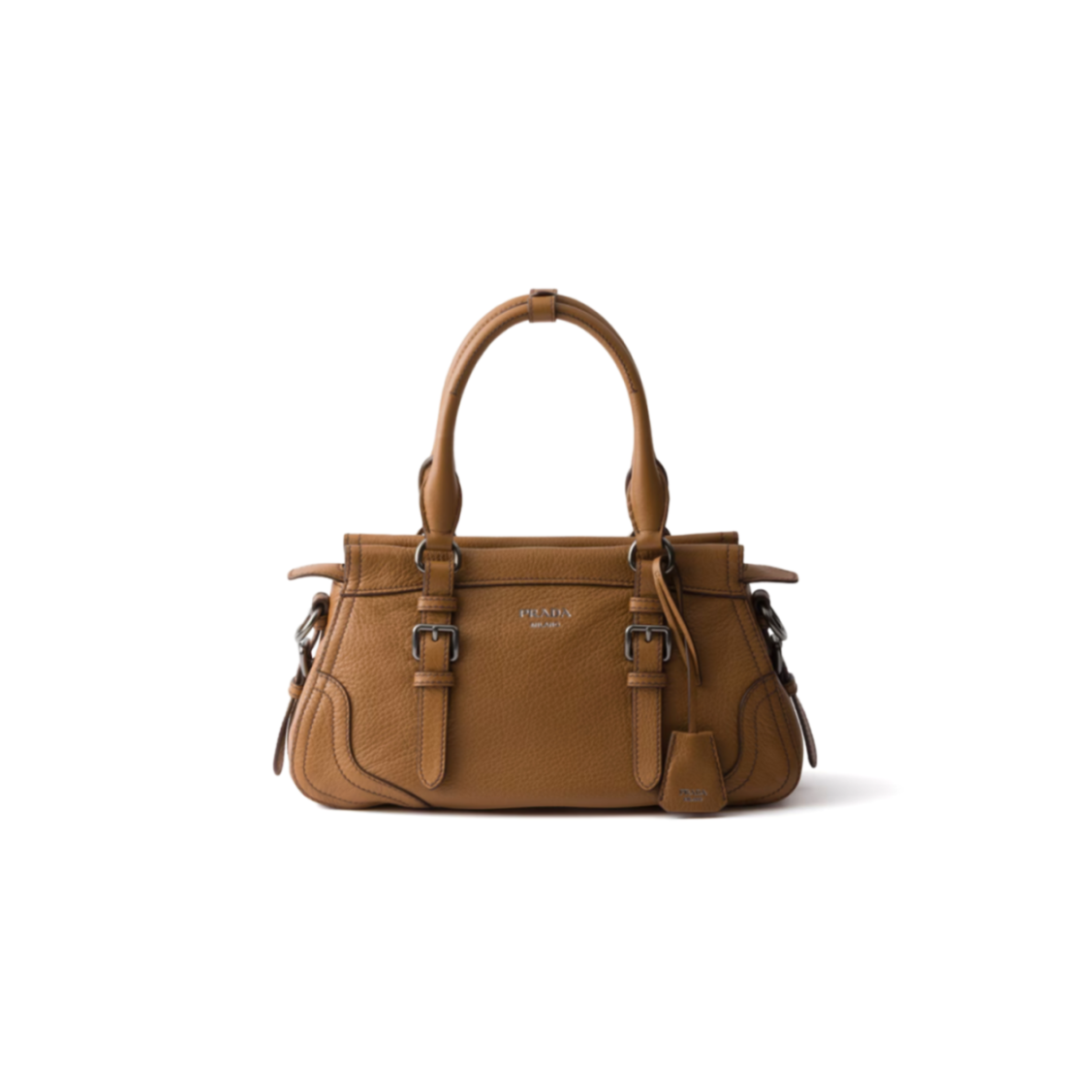 Pra*a large leather tote bag 1bg604 (35*22*11cm)
